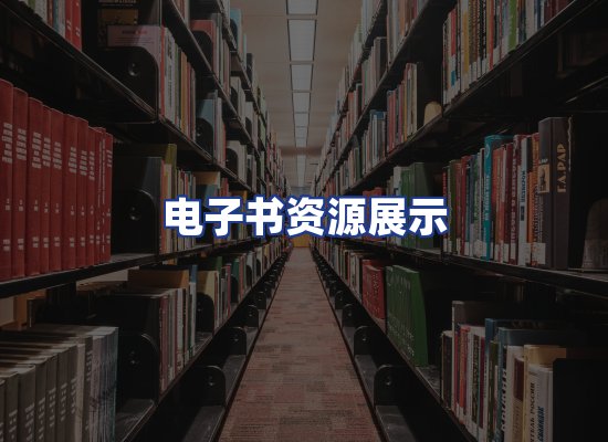 电子书资源展示